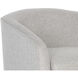 Hazel Gold / Belfast Heather Grey Swivel Lounge Chair, Swivel